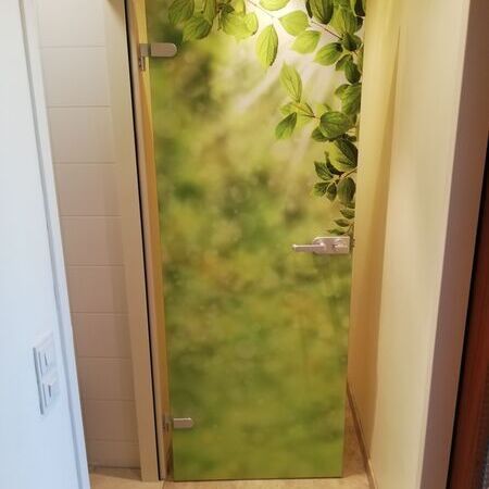 Zargentür beidseitig foliert