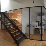 Ganzglasanlage Büro