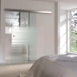 Glasschiebetüre